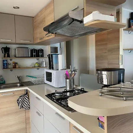 Mobil-home - Clim, Tv, Lv, Ll - Le Des Reves 4 Etoiles - Mh-a026 Кемпинг *